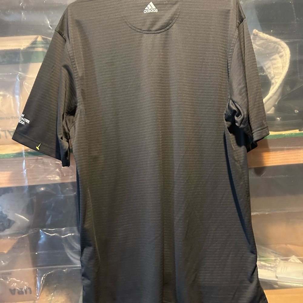 Adidas Men's Dark Gray Short Sleeve Tee